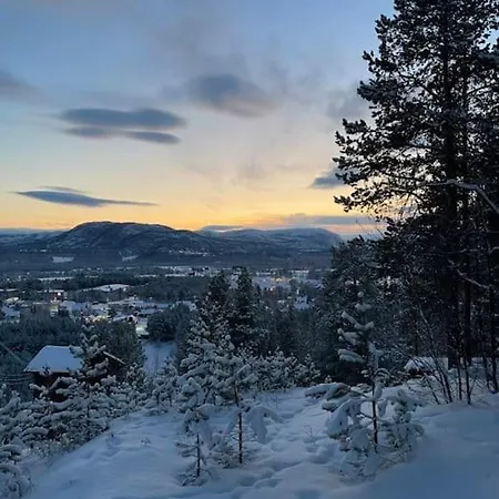 Apartament Moderne Og Sentral Kjellerleilighet Med Parkering
